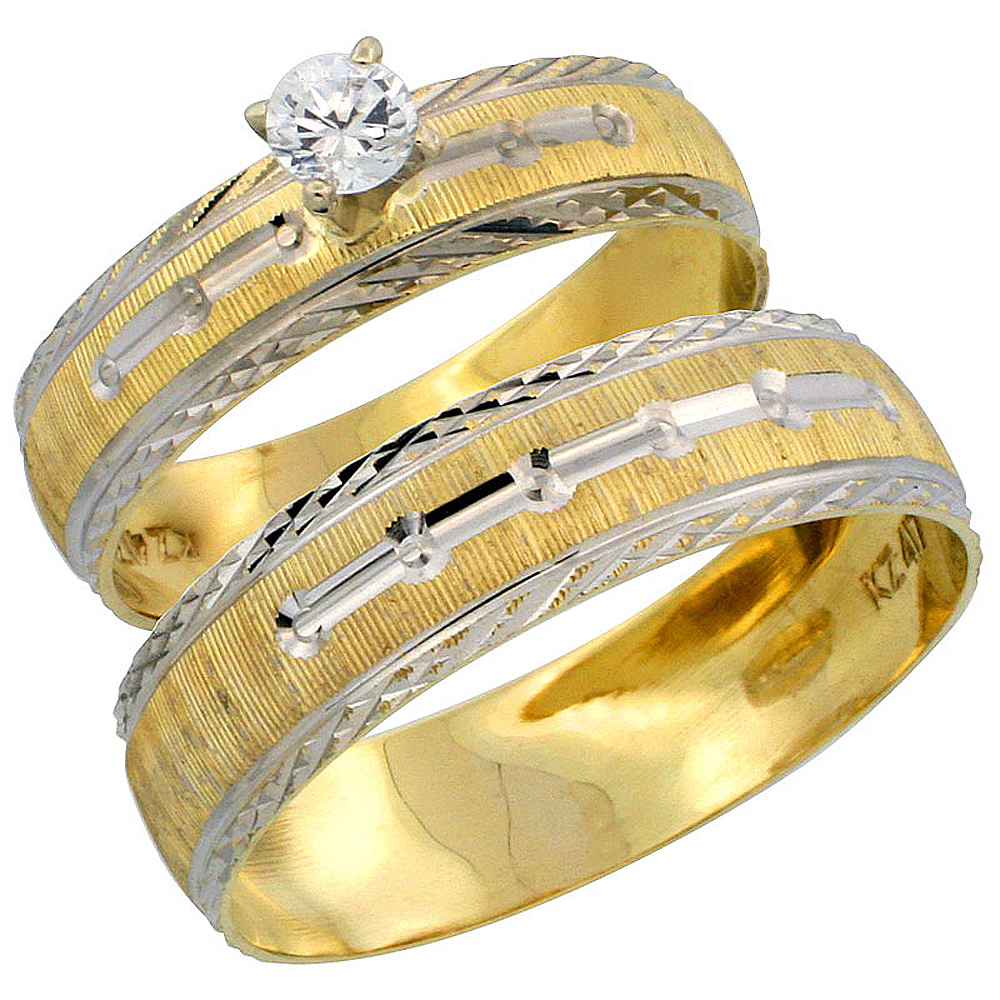  Man 39s Wedding Band w Rhodium Accent 45mm 55mm wide Available in 