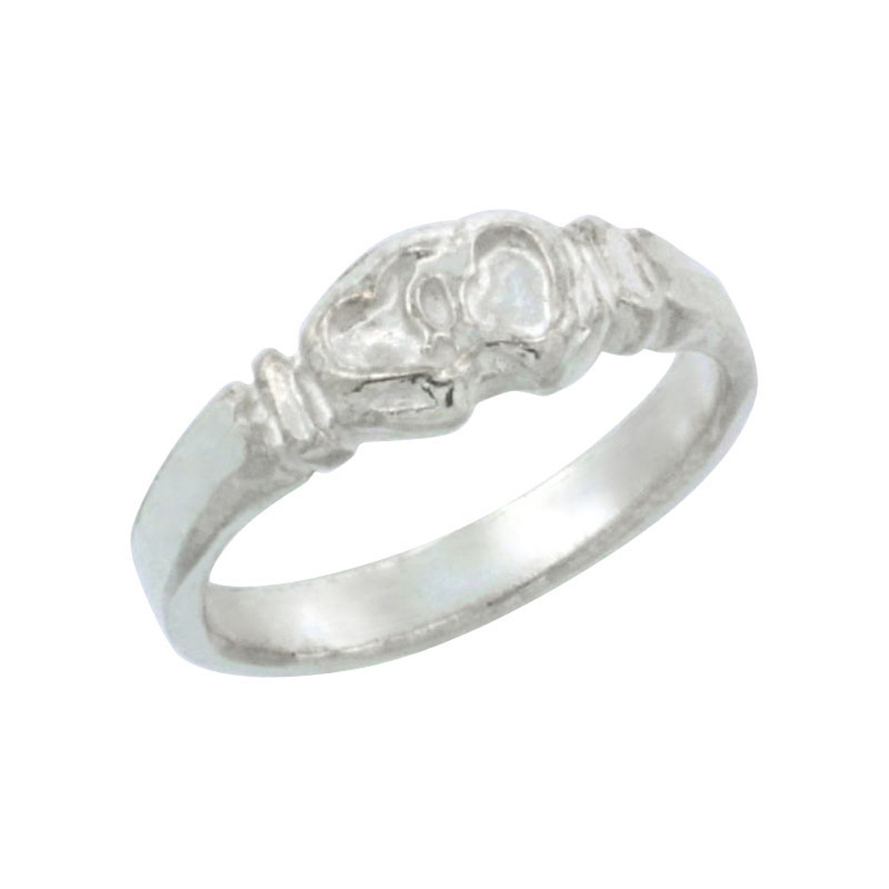 Sterling Silver Knot Baby Ring / Kid\'s Ring / Toe Ring (Available in Size 1 to 5)