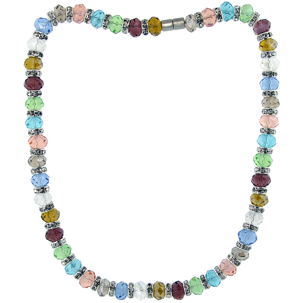 Swarovski & Other Crystal Bead Jewelry/Necklaces