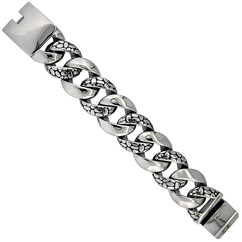 Stainless Steel/Cuban Links