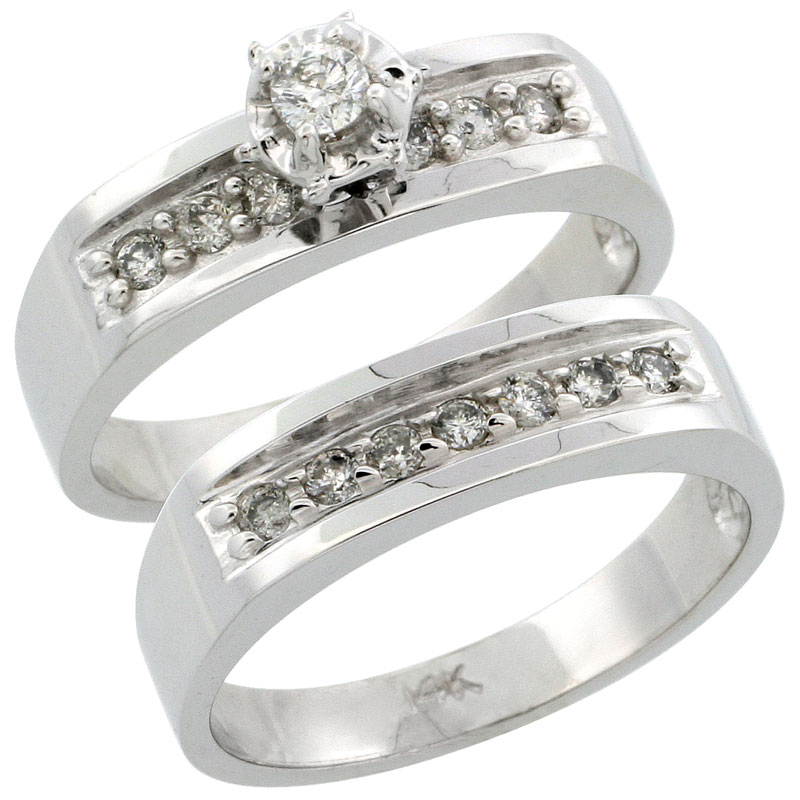 2-Piece Ladies' Rings