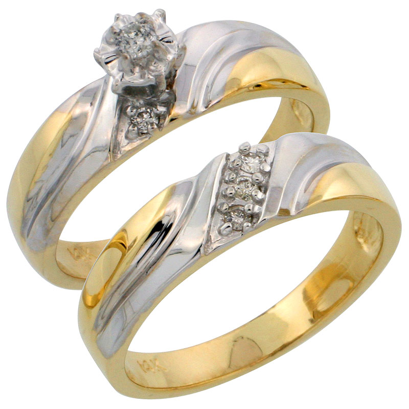 2-Piece Ladies' Rings