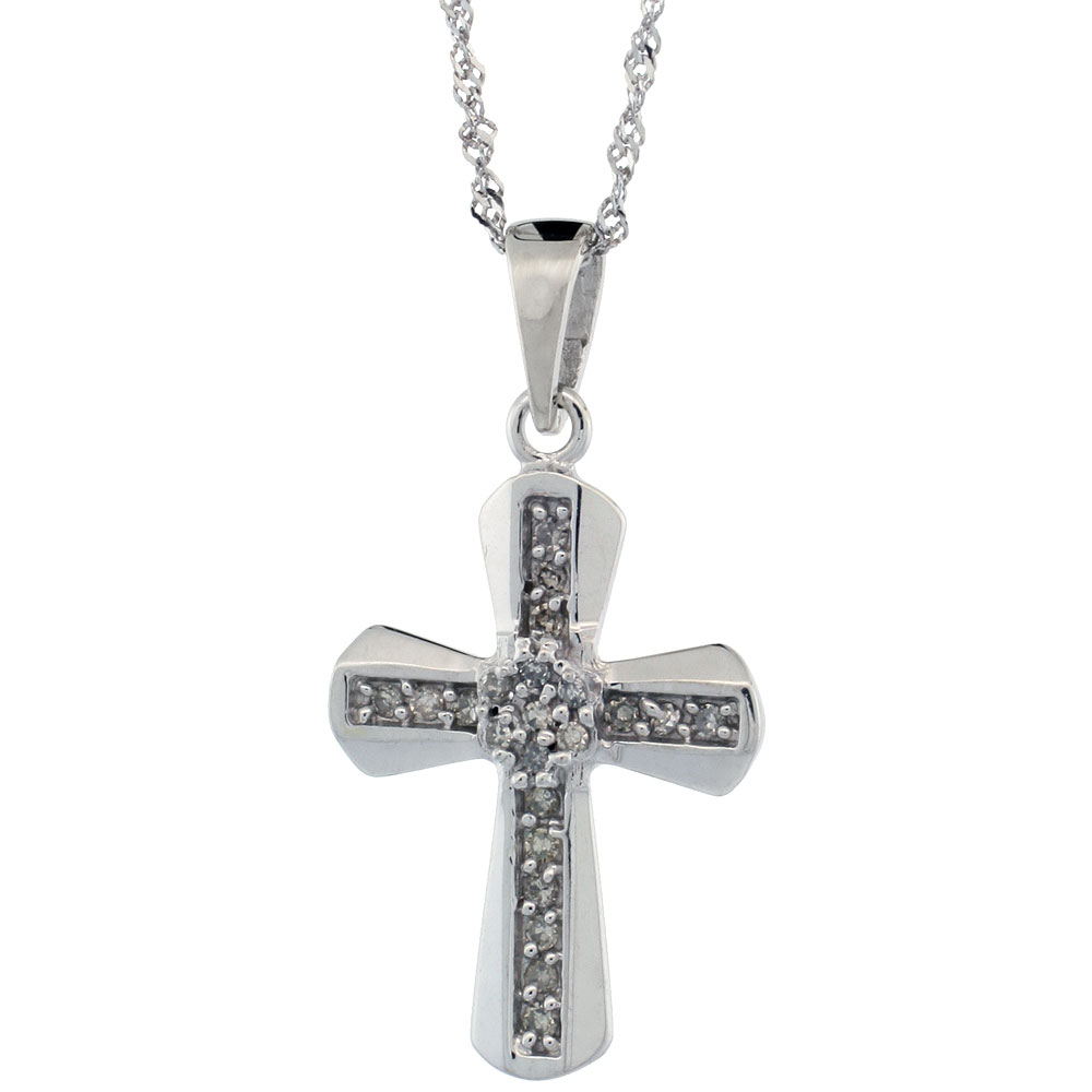 Necklaces$$$14k White Gold Diamond Jewelry