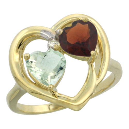2-Stone Rings$$$14k Yellow Gold Diamond Jewelry