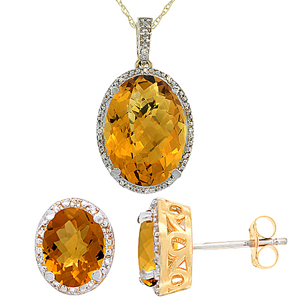 Jewelry Sets$$$10k Yellow Gold Diamond Jewelry