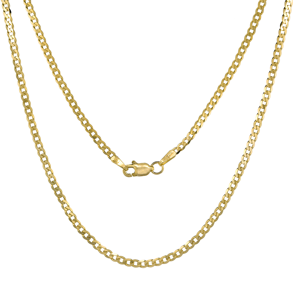 Chains$$$14k Yellow Gold Diamond Jewelry
