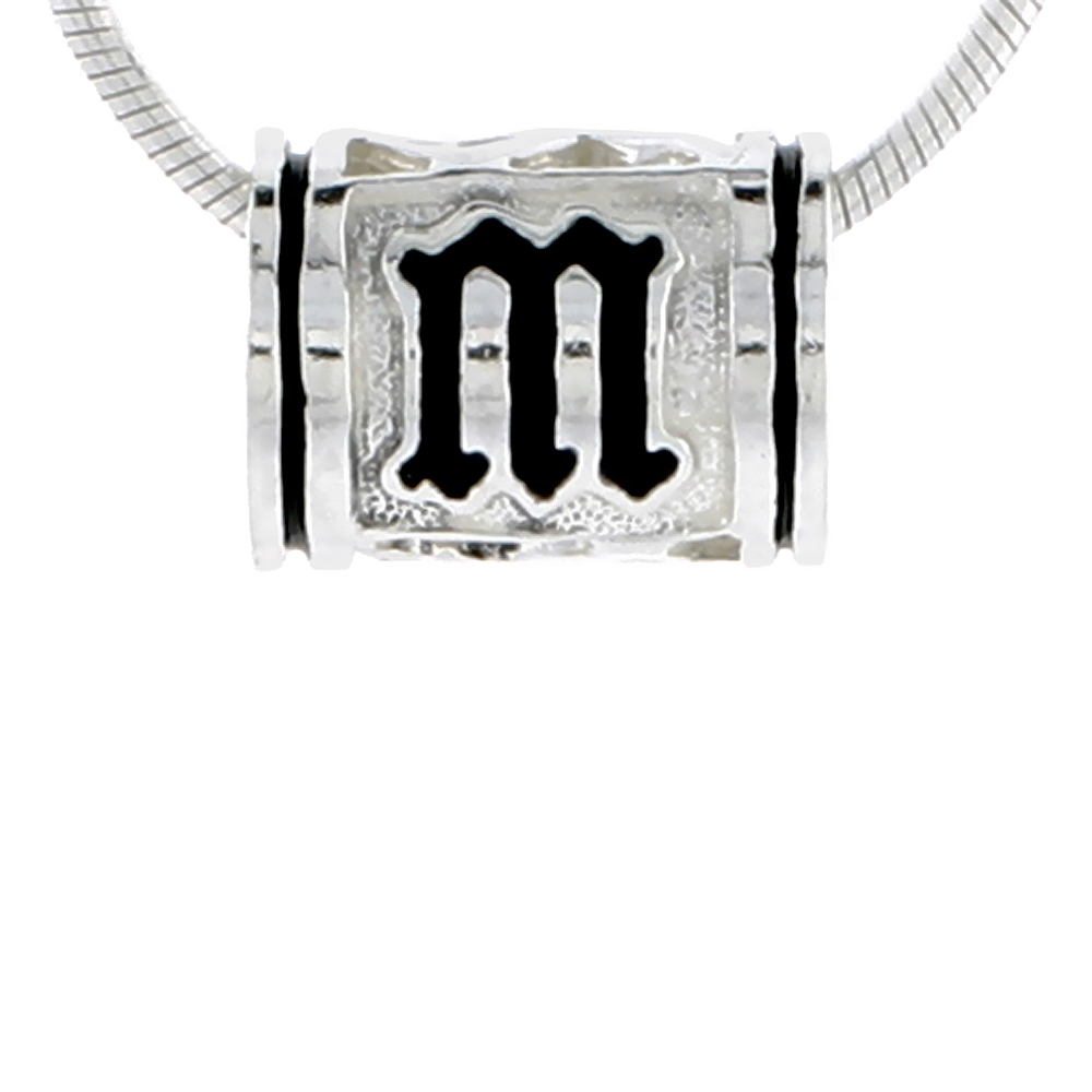 Letter J Alphabet Charm | Sterling silver | Pandora US