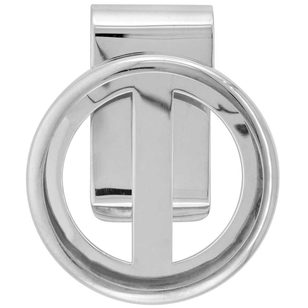 STERLING SILVER DOLLAR MONEY CLIP FITS MORGAN DOLLAR PEACE AND MEXICAN OLYMPIC COINS NOT INCLUDED