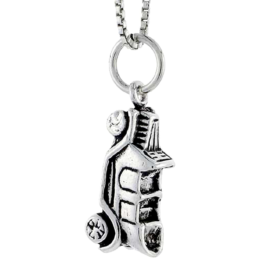 Sterling Silver 1920s Vintage Automobile Charm, 3/4 inch tall