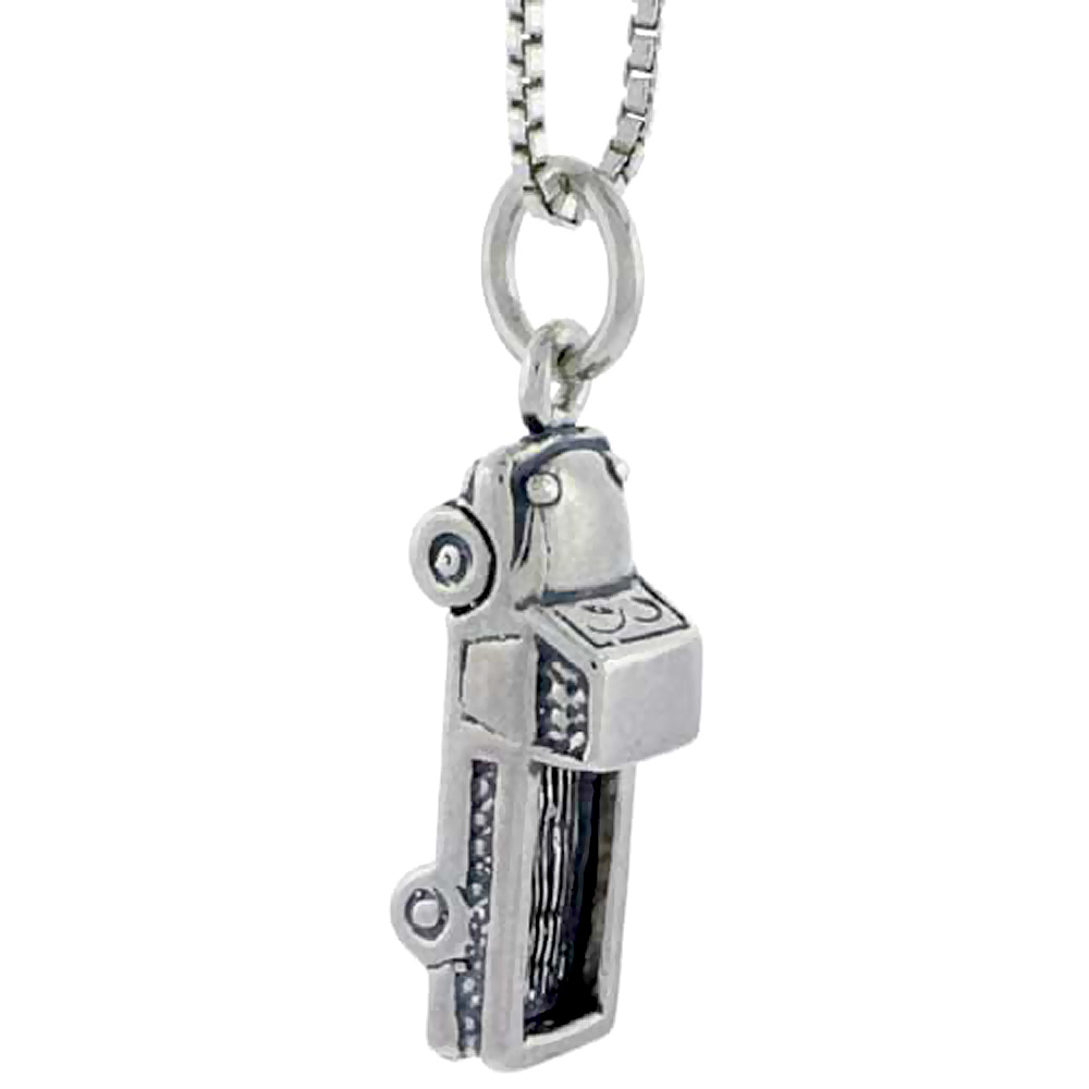 Sterling Silver Pick-up Truck Charm, 3/4 inch tall