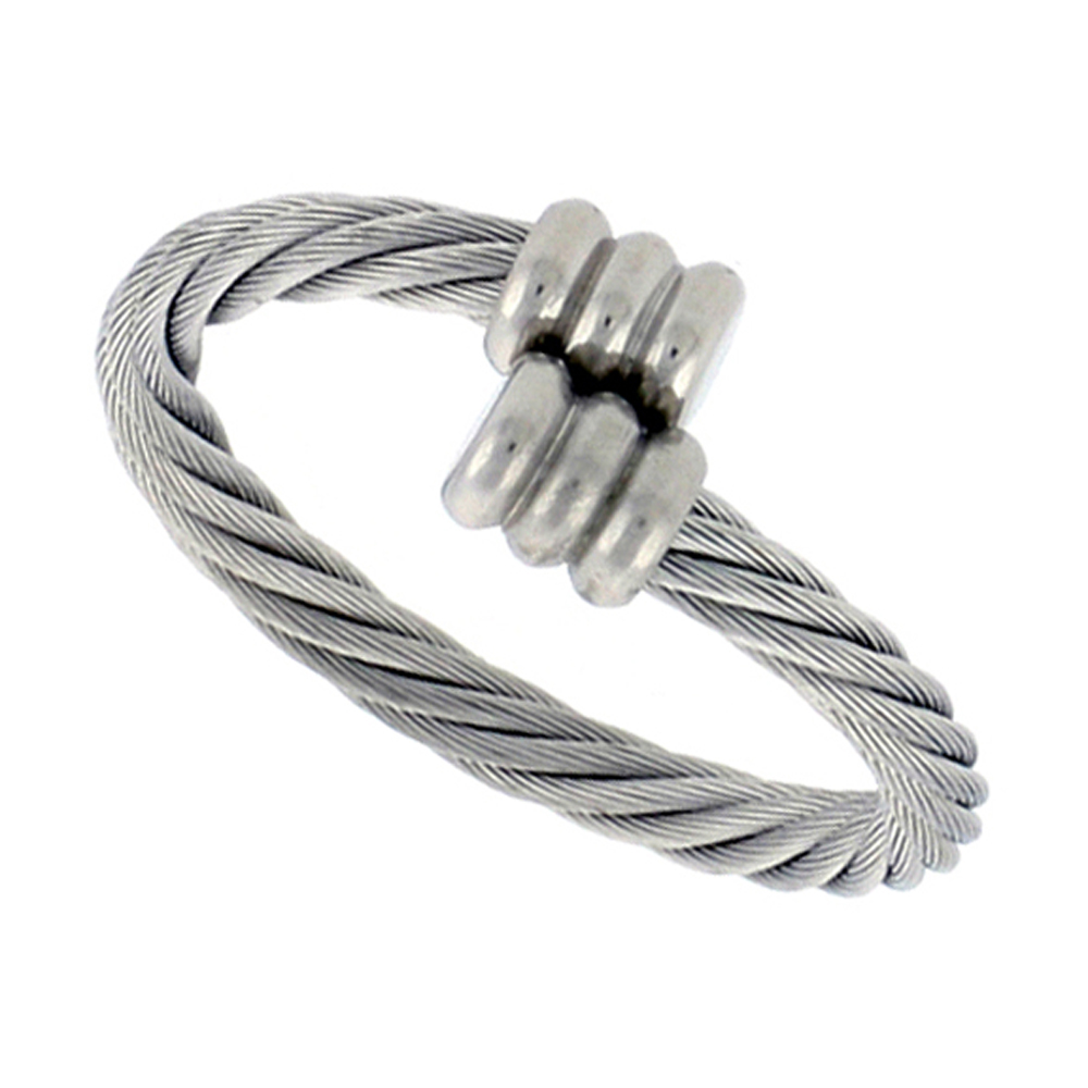 Surgical Stainless Steel Cable Ring 2.5 mm Fits sizes 7 - 9